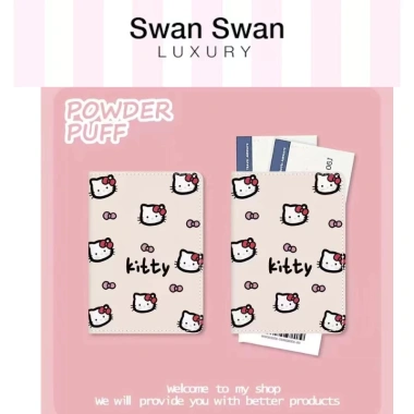 Ví nữ YANNIAO đa năng vỏ hộ chiếu du lịch Hello Kitty phong cách Hàn Quốc 89.000 VND 3