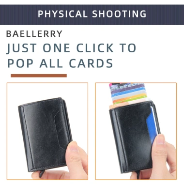 Ví RFID Hộp Nhôm Chống Từ, Chống Trộm, Tự Động Nhả Thẻ - 10x7x2cm - Giá 84.500₫ 7