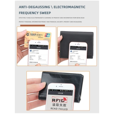 Ví RFID Hộp Nhôm Chống Từ, Chống Trộm, Tự Động Nhả Thẻ - 10x7x2cm - Giá 84.500₫ 9