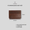 Ví Thẻ Da Bò Nam Nữ SAGO VC05 - Cardholder Nhỏ Gọn, Giá Ưu Đãi 79.000₫