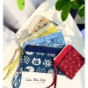 Ví vải hoạ tiết 2 ngăn handmade - Tiệm Nhà Bếp, tặng kèo dây đeo tay, giảm còn 95.000₫ 3