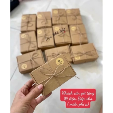 Ví vải hoạ tiết 2 ngăn handmade - Tiệm Nhà Bếp, tặng kèo dây đeo tay, giảm còn 95.000₫ 7