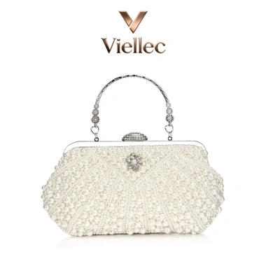 Viellec Nhẹ Ngọc Trai - Túi Xách Prom Nữ, Đầm Cưới, Messenger - 859.883đ Viellec Nhẹ Ngọc Trai - Túi Xách Prom Nữ, Đầm Cưới, Messenger - 859.883đ