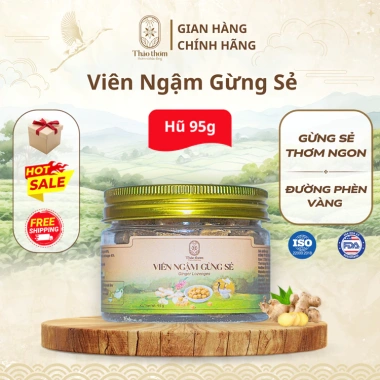 Viên Ngậm Gừng Thảo Thơm 95g - Làm Ấm Cơ Thể, Giải Cảm, Chống Say, Tiện Lợi 79k Viên Ngậm Gừng Thảo Thơm 95g - Làm Ấm Cơ Thể, Giải Cảm, Chống Say, Tiện Lợi 79k