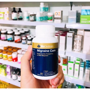 Viên uống BioCeuticals Migraine Care 60 viên - Giảm đau nửa đầu, giá ưu đãi 1.04 triệu