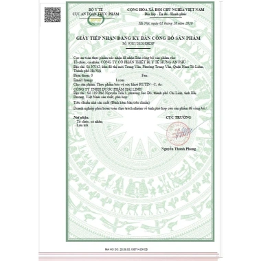 Viên uống RUTINC diếp cá + Actiso - Tăng sức bền, giảm nóng nhiệt, giá 71.000₫