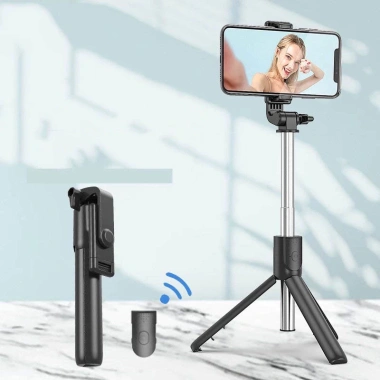 VIPsy Gậy Selfie Bluetooth Điều Khiển Xa Xoay 360 độ Dài 1.2m Chụp Livestream và Du Lịch Giá 121.260 VND