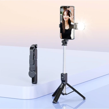 VIPsy Gậy Selfie Bluetooth Điều Khiển Xa Xoay 360 độ Dài 1.2m Chụp Livestream và Du Lịch Giá 121.260 VND