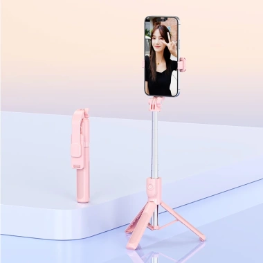 VIPsy Gậy Selfie Bluetooth Điều Khiển Xa Xoay 360 độ Dài 1.2m Chụp Livestream và Du Lịch Giá 121.260 VND