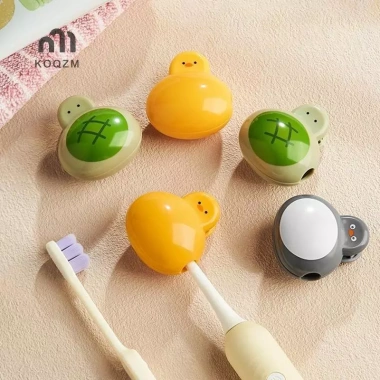 Vỏ Bàn Chải Đánh Răng Di Động Chống Bụi, Kẹp Nhựa Bảo Vệ Gia Đình Du Lịch Mới