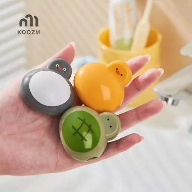 Vỏ Bàn Chải Đánh Răng Di Động Chống Bụi, Kẹp Nhựa Bảo Vệ Gia Đình Du Lịch Mới
