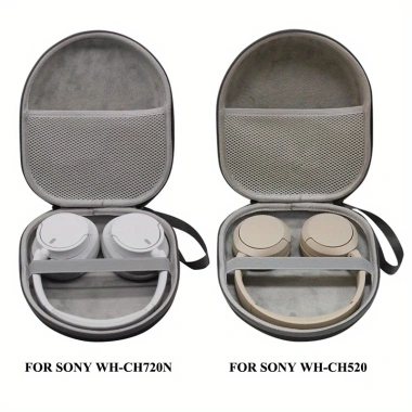 Vỏ bảo vệ cứng cho tai nghe chống ồn Sony WH-CH720N/WH-CH520/WHCH710N/WH-CH510 - Túi du lịch tiện lợi, giảm giá 22%