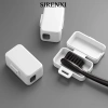 Vỏ bảo vệ đầu bàn chải SIRENXI - Nắp chống bụi nhựa màu trơn, hình chữ nhật hiện đại, tiện du lịch, giá chỉ 28.270₫