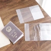 Vỏ bảo vệ hộ chiếu trong suốt mờ PVC dày chống rách, chống thấm, đa chức năng – khe cắm thẻ – 16.200₫ 7