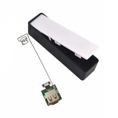 Vỏ Bảo Vệ Sạc Dự Phòng USB Nhựa Cho Pin 18.650 Di Động DIY Giá 23.000 VND 8