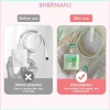 Vỏ bảo vệ silicone mềm hoạt hình cho bộ sạc 5 trong 1 IP 20W‑SN, trong suốt, chống gập - 7.000 VND 7