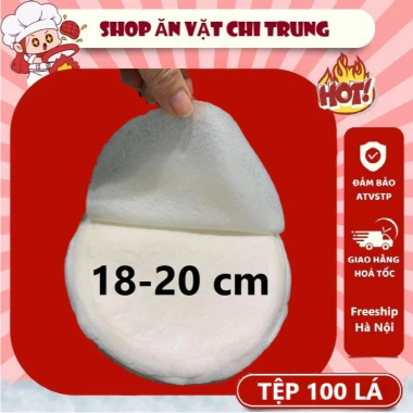 Vỏ Bò Bía Tươi Đậu Xanh 100 Lá Cuốn Nem Size Xưởng Giá Ưu Đãi 7.900đ