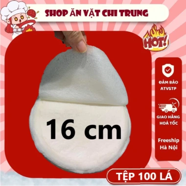 Vỏ Bò Bía Tươi Đậu Xanh 100 Lá Cuốn Nem Size Xưởng Giá Ưu Đãi 7.900đ 8