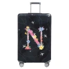 Vỏ bọc hành lý vải co giãn màu hồng, bảo vệ vali 18‑32 inch, chống bụi, siêu bền 7