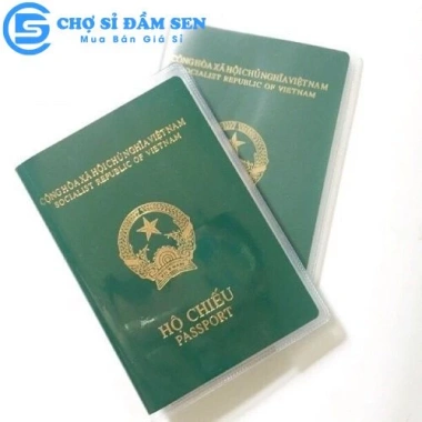 Vỏ Bọc Hộ Chiếu G381-BOCPP Chống Thấm Nước - Bảo Vệ An Toàn, Giá Chỉ 10.000đ