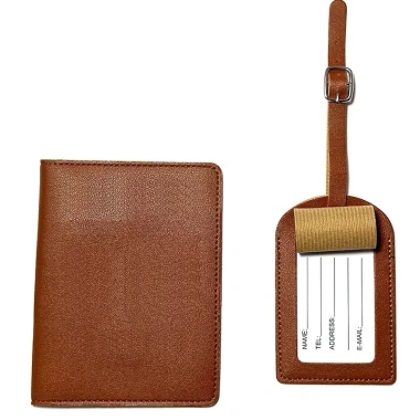 Vỏ bọc hộ chiếu kèm thẻ hành lý - Bảo vệ chắc chắn, giá chỉ 80.000đ, giảm giá 3
