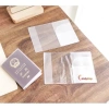 Vỏ bọc hộ chiếu passport nhựa PVC dày, kèm khe kẹp vé thẻ tiện lợi, giá 17.000 VND 2