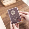 Vỏ bọc hộ chiếu passport nhựa PVC dày, kèm khe kẹp vé thẻ tiện lợi, giá 17.000 VND 4