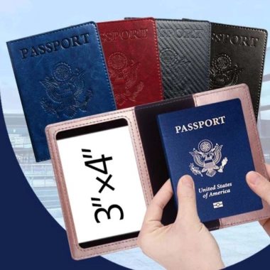 Vỏ Bọc Hộ Chiếu & Thẻ ID Nhiều Màu Nhỏ Gọn Tiện Lợi - Giá chỉ 51.408 VND