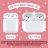 Vỏ Bọc Siêu Cứng Apple iPhone 1/2 và Pro Cho Tai Nghe Bluetooth - Freeship MOBILE89 5