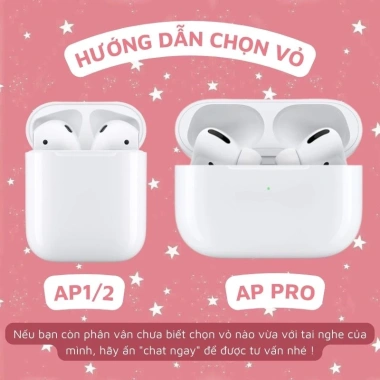 Vỏ Bọc Siêu Cứng Apple iPhone 1/2 và Pro Cho Tai Nghe Bluetooth - Freeship MOBILE89 5