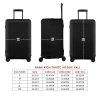 Vỏ Bọc Vali Hộp Vuông Thể Thao Chống Trầy Xước Đai Cài & Khóa Kéo Giá 150.000₫ 5