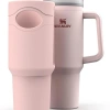 Vỏ chai nước silicone cấp thực phẩm 40oz: chống rơi, bảo vệ va đập, thoải mái cầm 5