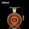 Vỏ chai rượu ngoại, bình đựng rượu thủy tinh cao cấp OX viền vòng tròn 750ml/500ml - Giá chỉ 49.900đ 10