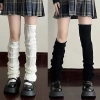 Vớ Dệt Kim Dài Qua Gối 70cm Giữ Ấm Chân Mùa Đông Phong Cách Lolita Hàn Quốc Nữ Giá 37.422 VND 3