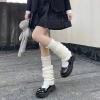 Vớ Dệt Kim Dài Qua Gối 70cm Giữ Ấm Chân Mùa Đông Phong Cách Lolita Hàn Quốc Nữ Giá 37.422 VND 9