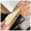 Vỏ điện thoại gợn sóng nước kim loại 3D Camellia Brown Down cho iPhone 17/16/15 Pro Max - mềm, xinh cho bé gái 7