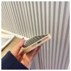 Vỏ điện thoại gợn sóng nước kim loại 3D Camellia Brown Down cho iPhone 17/16/15 Pro Max - mềm, xinh cho bé gái 9