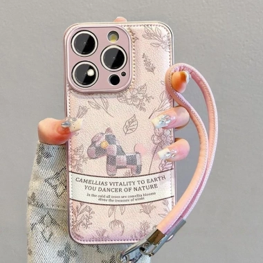 Vỏ điện thoại Retro Pony cho iPhone 15 Pro Max – Phong cách vintage, đệm không khí full, bảo vệ tối ưu, độ bền cao