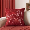Vỏ gối hoa năm mới cotton - Trang trí CNY, họa tiết ngựa sofa - Giá 43.439đ 6