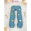 Vỏ gối ôm bà bầu chữ U Hahuma - Hỗ trợ lưng, giảm đau, giá ưu đãi 150.000đ 7