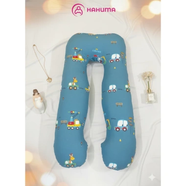 Vỏ gối ôm bà bầu chữ U Hahuma - Hỗ trợ lưng, giảm đau, giá ưu đãi 150.000đ 7