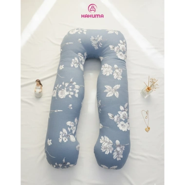 Vỏ gối ôm bà bầu chữ U Hahuma - Hỗ trợ lưng, giảm đau, giá ưu đãi 150.000đ 9