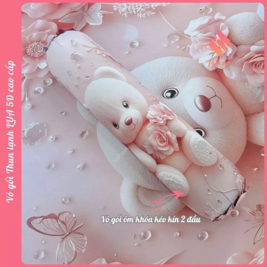 Vỏ gối ôm JAFUMA 35x100cm thun lạnh Ý + cotton 100% cao cấp, khóa kéo - giảm còn 48.000₫ 6