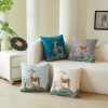 Vỏ Gối Tựa Lưng Sofa 45x45cm Vải Cao Cấp In Hình Chú Ngựa Văn Phòng, Nhà Cửa Giá 39.000 6
