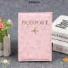 Vỏ hộ chiếu ANXSUN3 da PU đa chức năng, sách hộ chiếu in hình bướm, chống thấm nước cho nam nữ – Giá chỉ 35.316₫