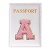 Vỏ Hộ Chiếu Pink Thêu Logo Chữ - Bìa Bảo Vệ, Giá 24.941₫, Túi Giấy Tờ Du Lịch 4