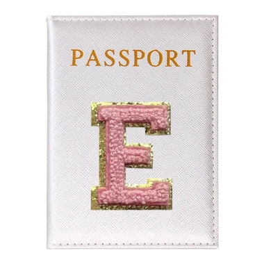 Vỏ Hộ Chiếu Pink Thêu Logo Chữ - Bìa Bảo Vệ, Giá 24.941₫, Túi Giấy Tờ Du Lịch