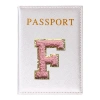 Vỏ Hộ Chiếu Pink Thêu Logo Chữ - Bìa Bảo Vệ, Giá 24.941₫, Túi Giấy Tờ Du Lịch 9