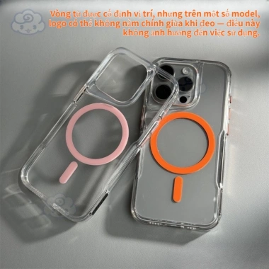 Vỏ iPhone Clear Premium Nút Kim Loại, Chống Sốc, Bảo Vệ Camera, Acrylic Cứng Trong Suốt - 64.000 VND 3