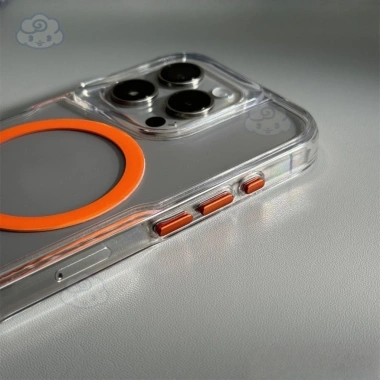 Vỏ iPhone Clear Premium Nút Kim Loại, Chống Sốc, Bảo Vệ Camera, Acrylic Cứng Trong Suốt - 64.000 VND 6